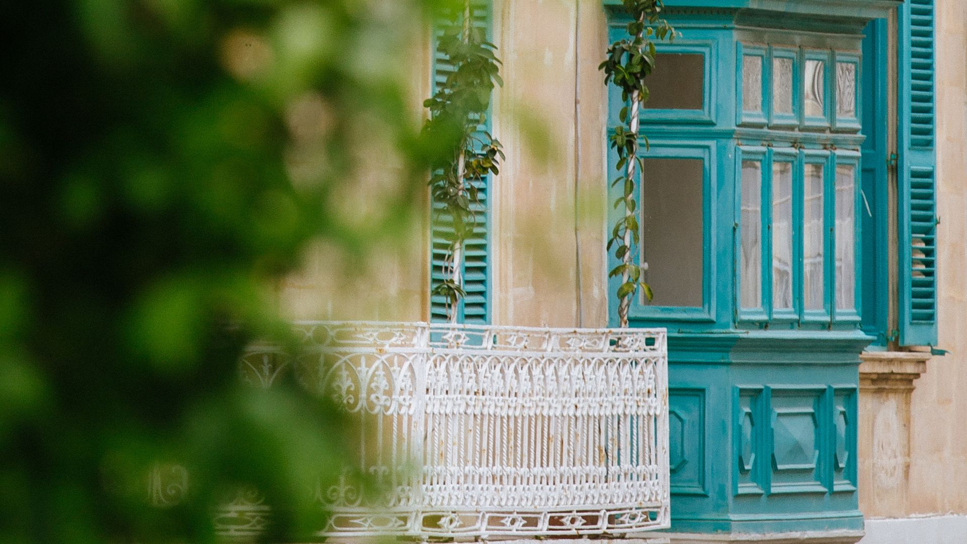 View from of the property in Sliema to Stella Maris church and Valletta